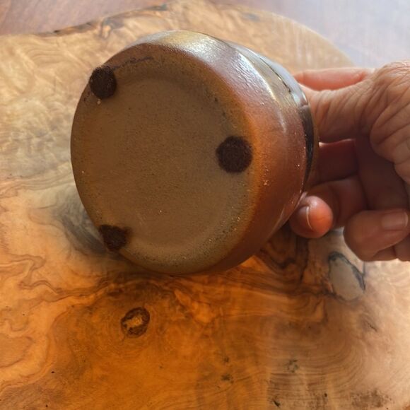 Mid Century Pottery Craft Stoneware Bud Vase - Picture 4 of 6